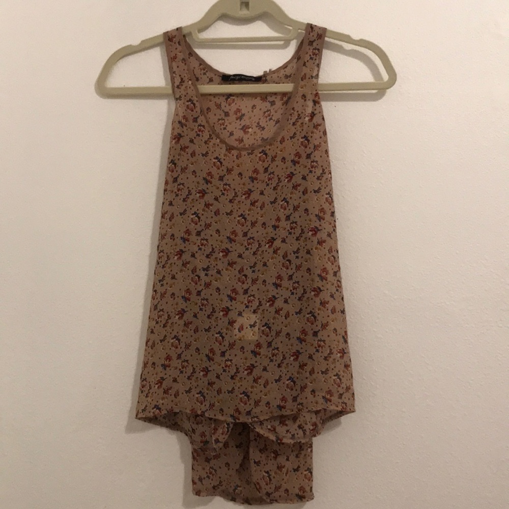 flowy tank top